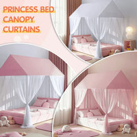 Ciel de lit princesse cabane