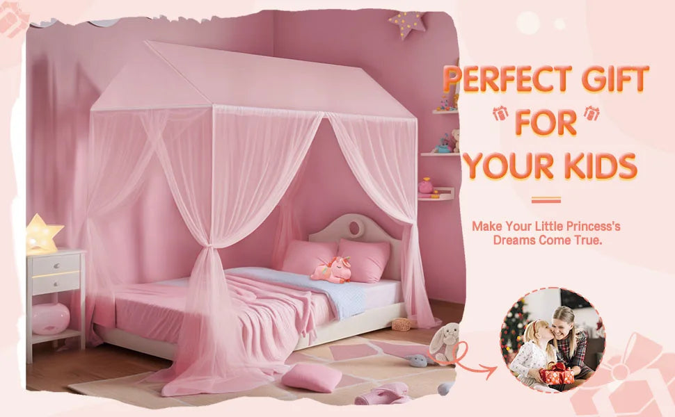 Ciel de lit princesse cabane