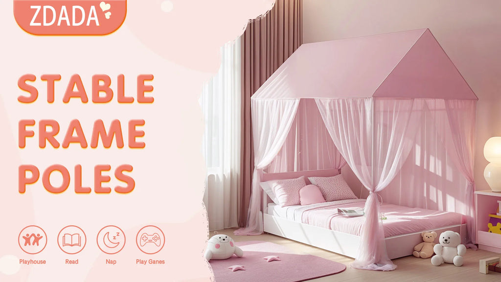Ciel de lit princesse cabane