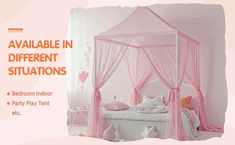 Ciel de lit princesse cabane