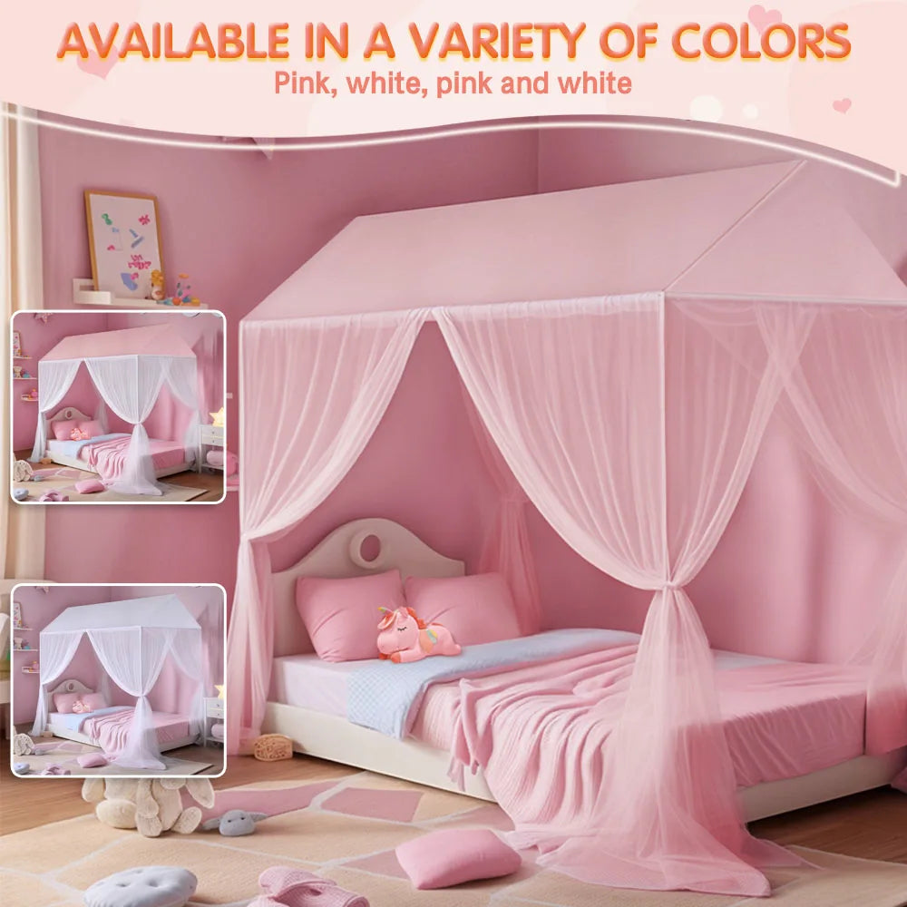 Ciel de lit princesse cabane