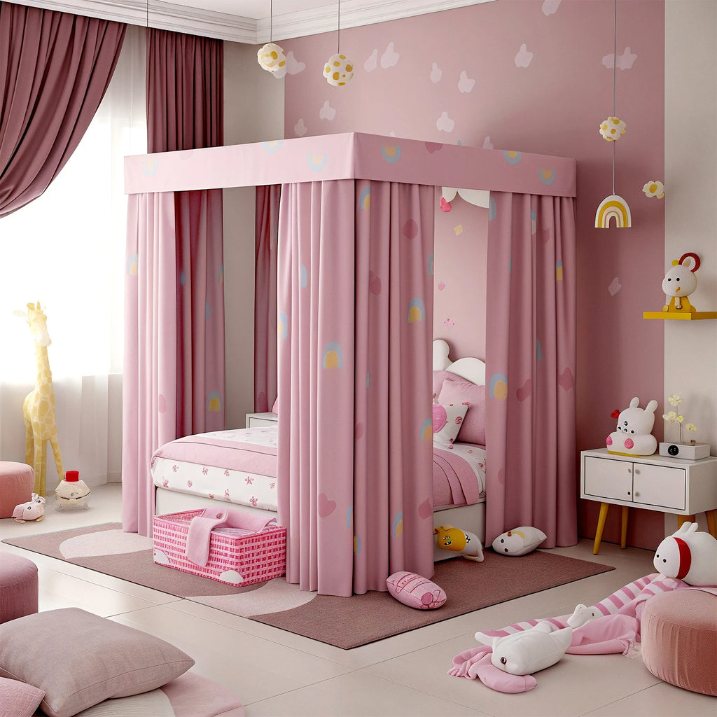 ciel de lit baldaquin enfant fille 