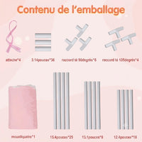 ciel de lit cabane princesse contenu