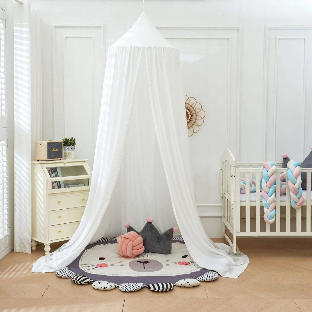 ciel de lit enfant blanc