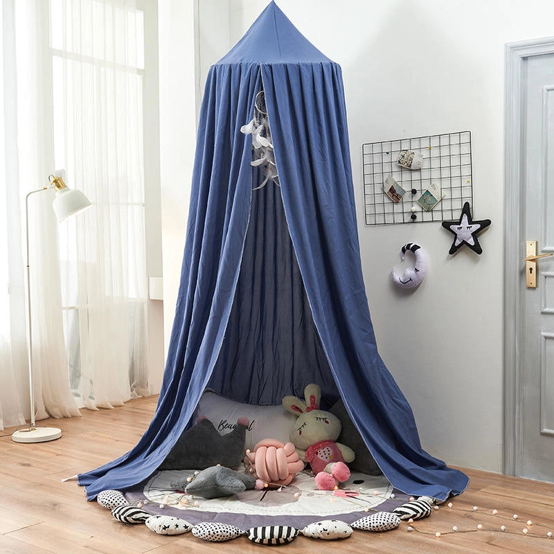 ciel de lit enfant bleu