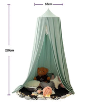 ciel de lit enfant vert dimensions