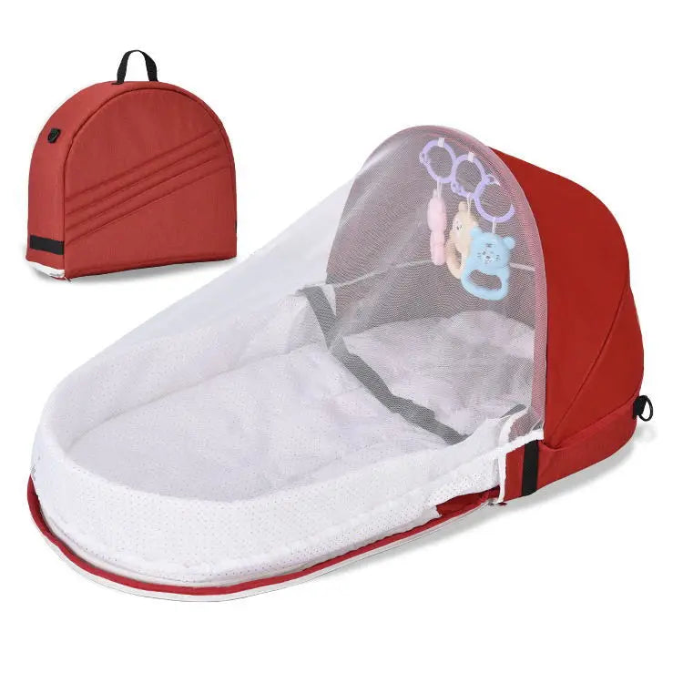 moustiquaire bébé sac rouge bordeaux